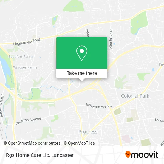 Rgs Home Care Llc map