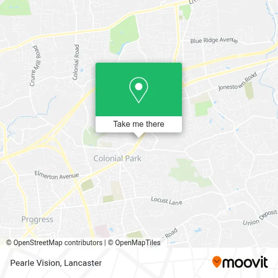 Pearle Vision map