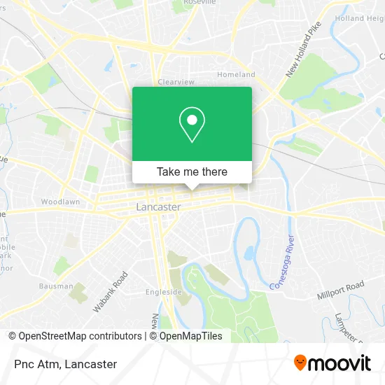 Pnc Atm map