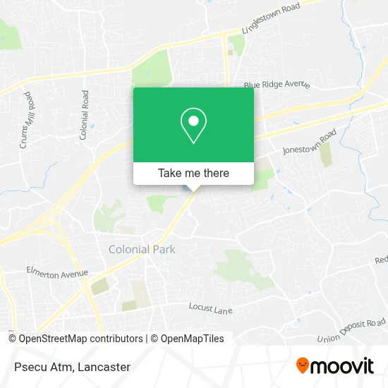 Psecu Atm map