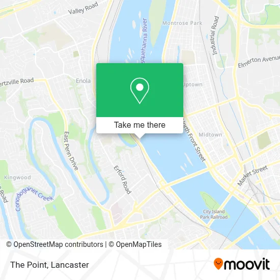 The Point map