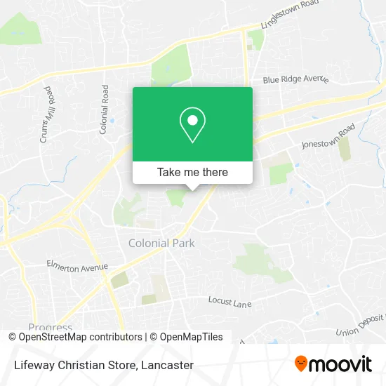 Lifeway Christian Store map