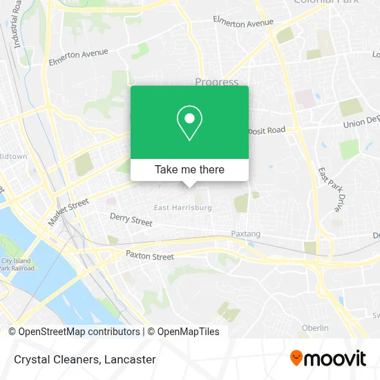 Crystal Cleaners map