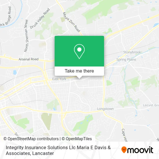 Integrity Insurance Solutions Llc Maria E Davis & Associates map