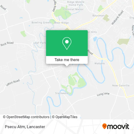 Psecu Atm map