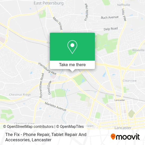 The Fix - Phone Repair, Tablet Repair And Accessories map
