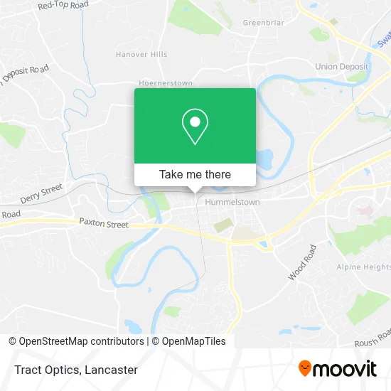 Tract Optics map