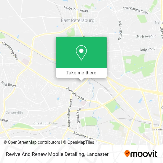 Revive And Renew Mobile Detailing map