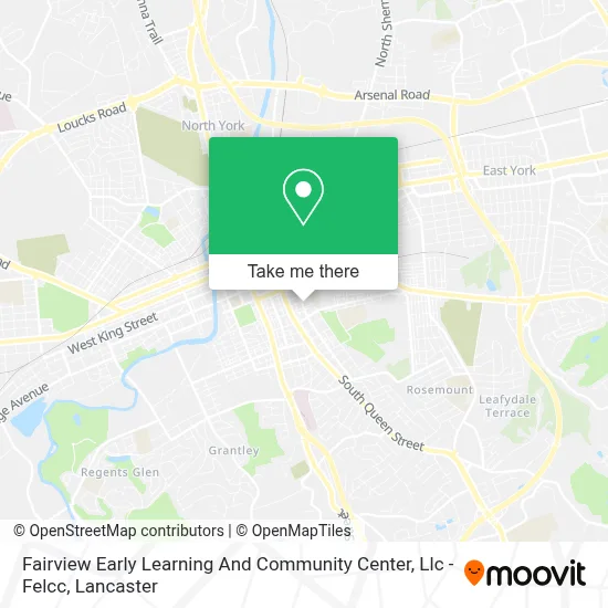 Fairview Early Learning And Community Center, Llc - Felcc map