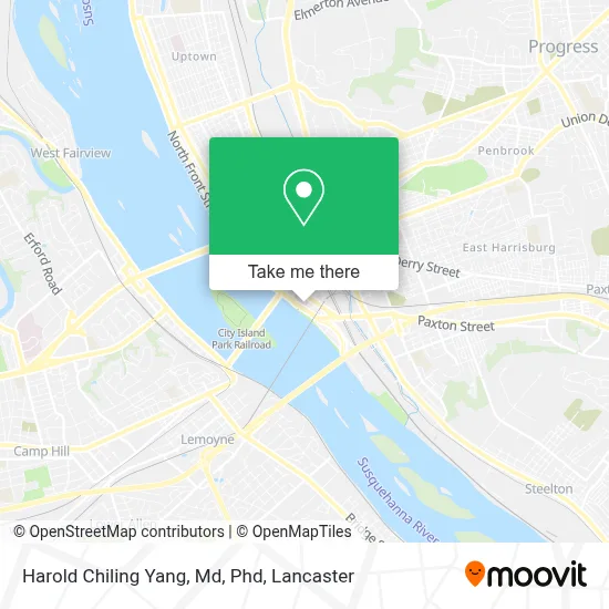 Harold Chiling Yang, Md, Phd map