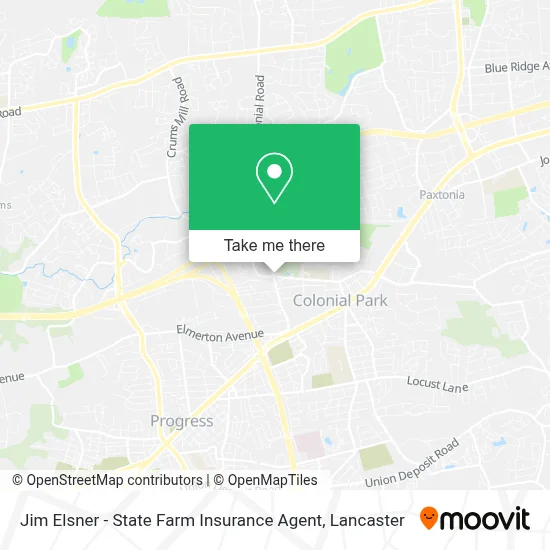 Jim Elsner - State Farm Insurance Agent map
