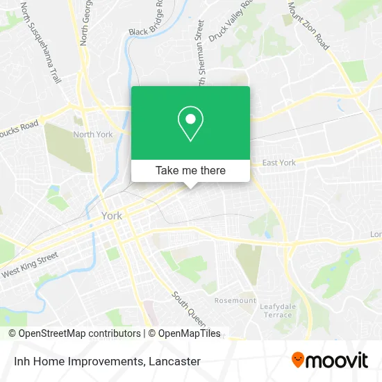 Inh Home Improvements map