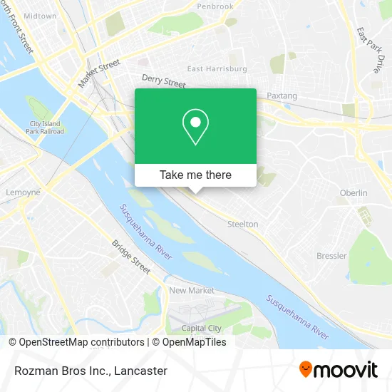 Rozman Bros Inc. map