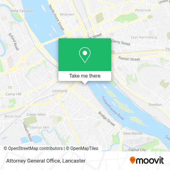 Attorney General Office map
