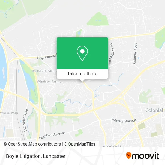 Boyle Litigation map