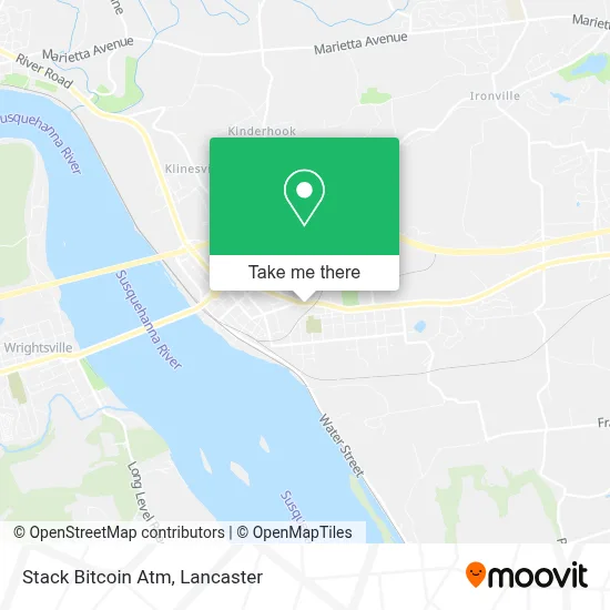 Stack Bitcoin Atm map