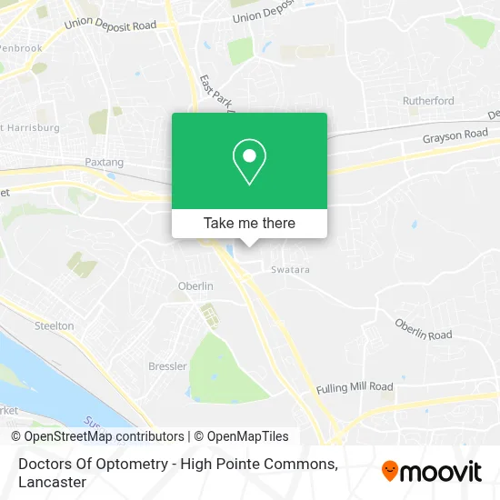 Doctors Of Optometry - High Pointe Commons map