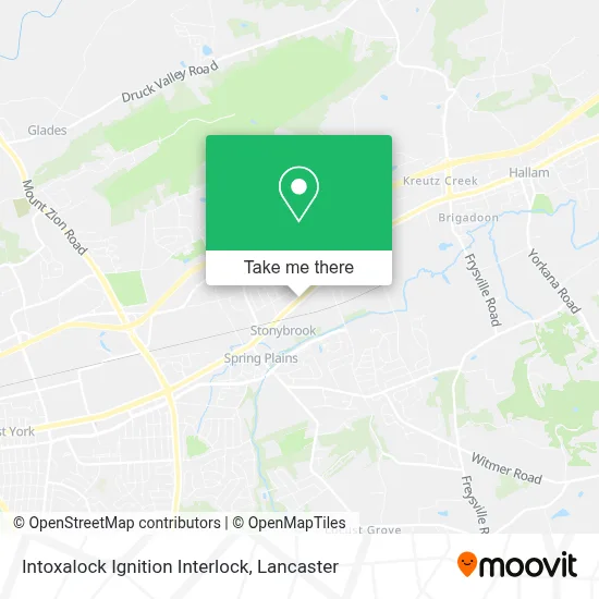 Intoxalock Ignition Interlock map