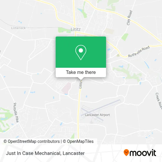 Just In Case Mechanical map