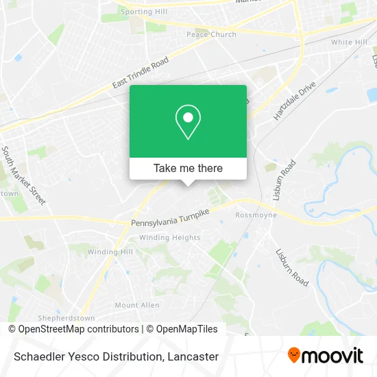 Schaedler Yesco Distribution map