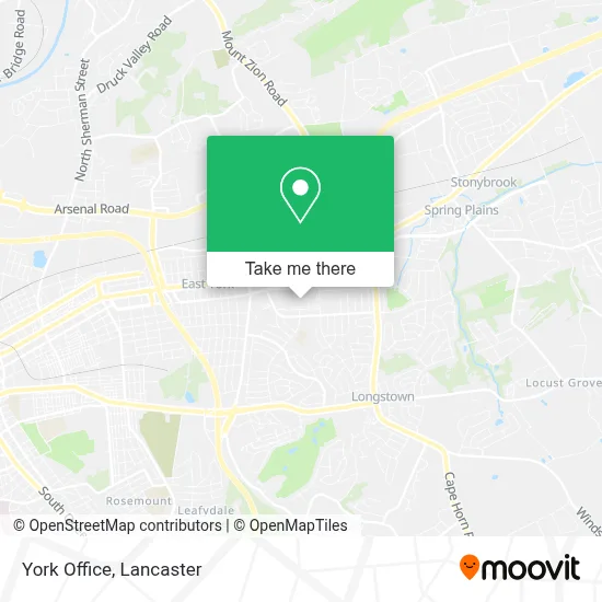 York Office map