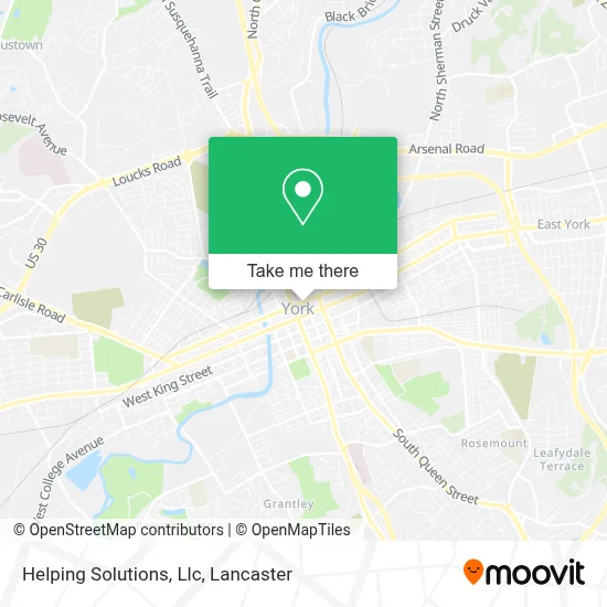 Helping Solutions, Llc map