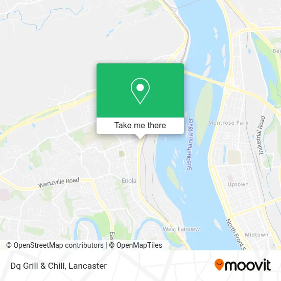 Dq Grill & Chill map
