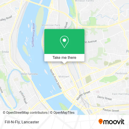 Fill-N-Fly map
