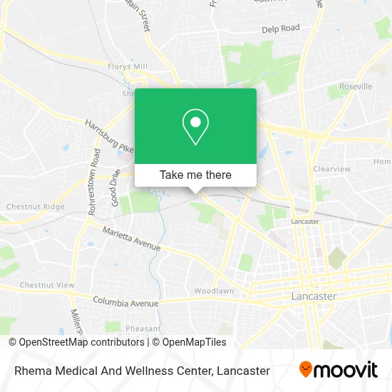 Rhema Medical And Wellness Center map