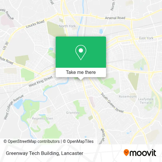 Greenway Tech Building map