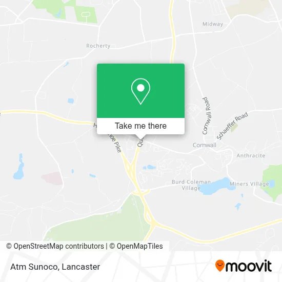 Atm Sunoco map