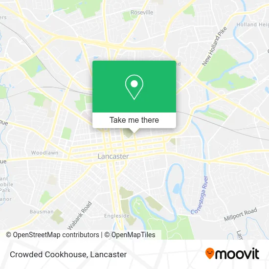 Crowded Cookhouse map