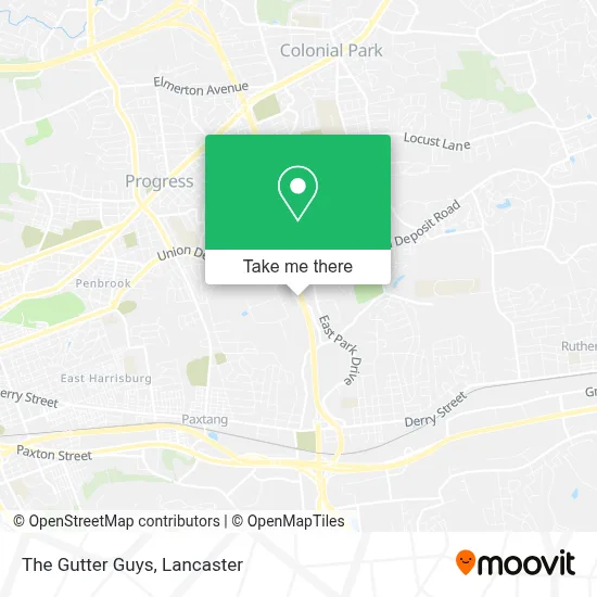 The Gutter Guys map