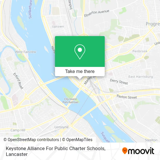 Keystone Alliance For Public Charter Schools map