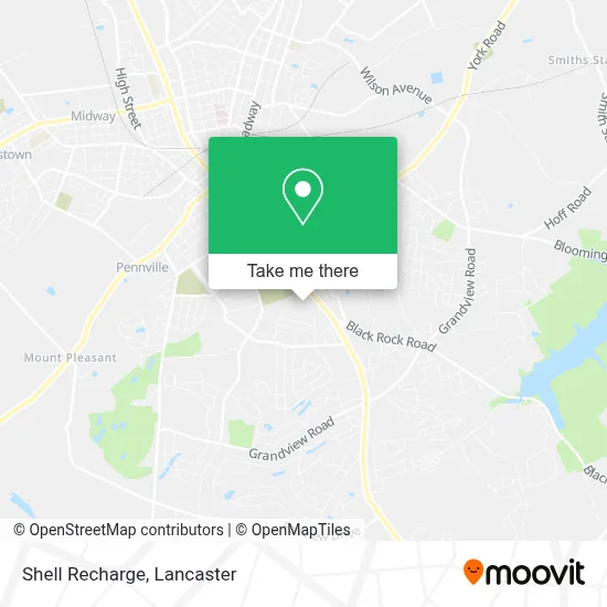 Shell Recharge map