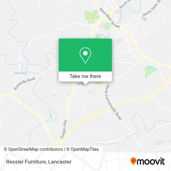 Ressler Furniture map