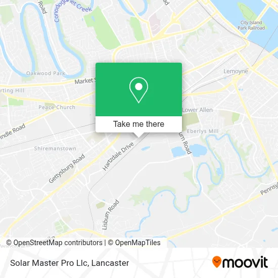 Solar Master Pro Llc map