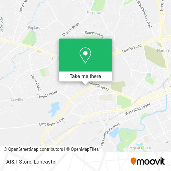 At&T Store map