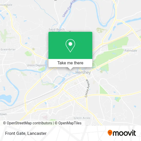 Front Gate map
