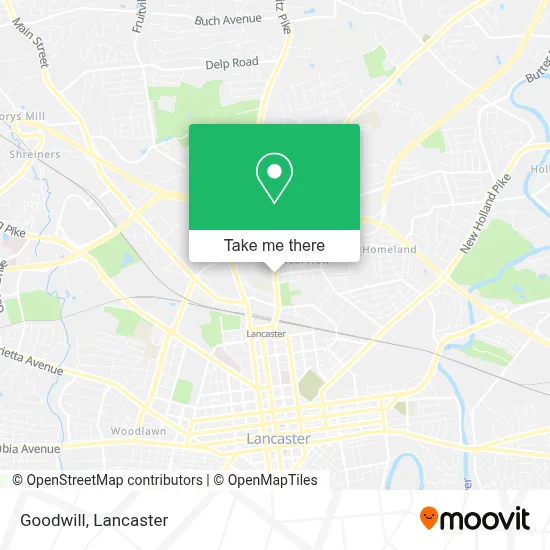 Goodwill map