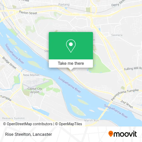 Rise Steelton map