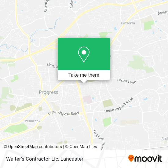 Walter's Contractor Llc map