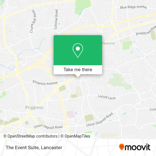 The Event Suite map