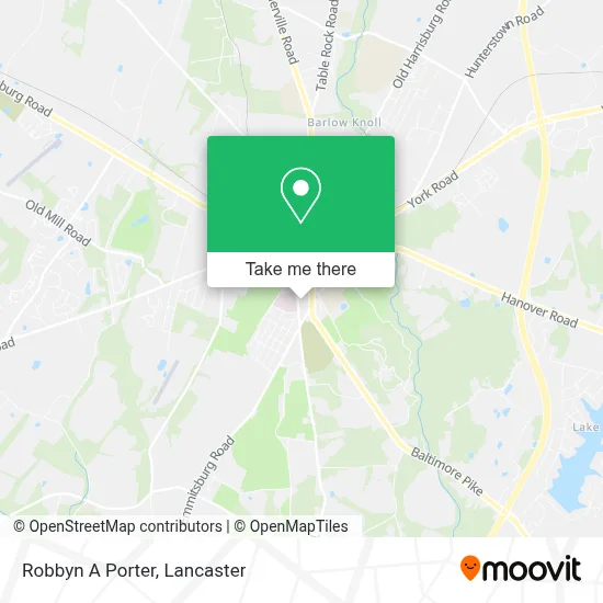Robbyn A Porter map