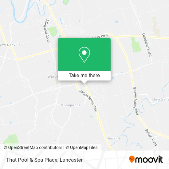 That Pool & Spa Place map