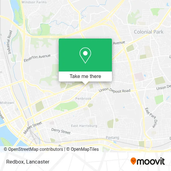 Redbox map