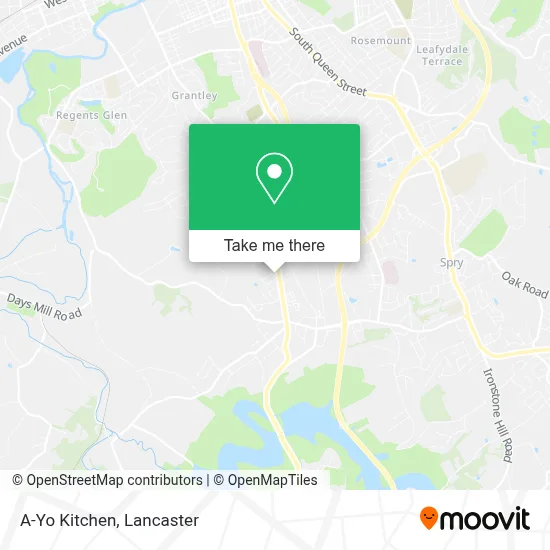A-Yo Kitchen map