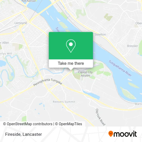 Fireside map