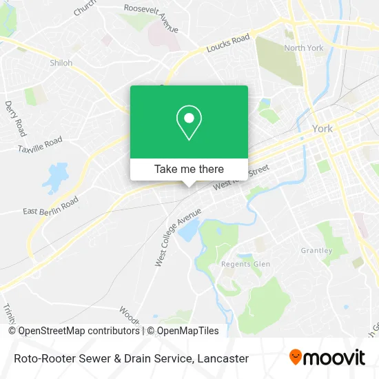 Roto-Rooter Sewer & Drain Service map