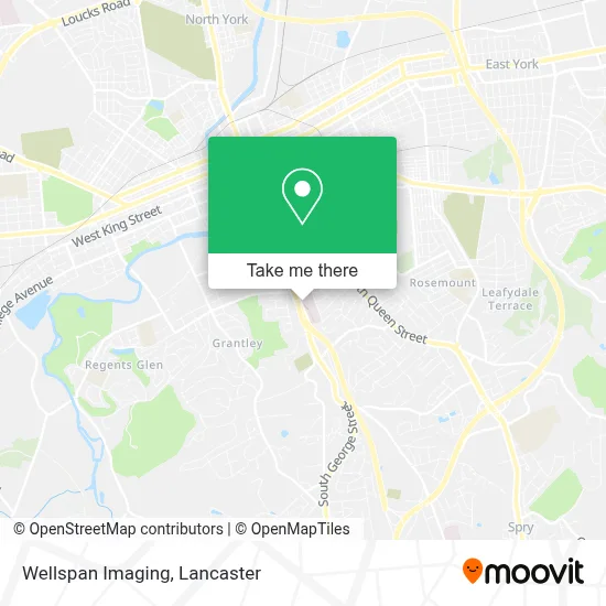 Wellspan Imaging map